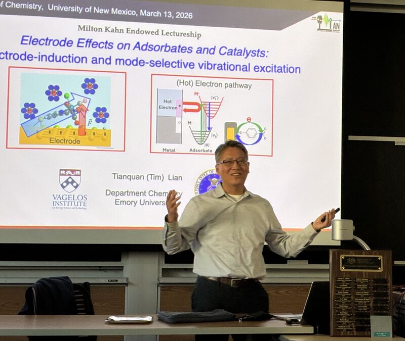 Dr. Tim Lian at 2026 Kahn Lectureship