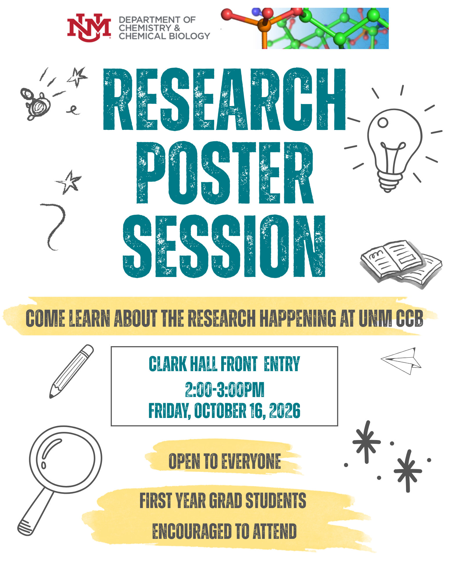 UNM CCB Research Poster Session [article image]