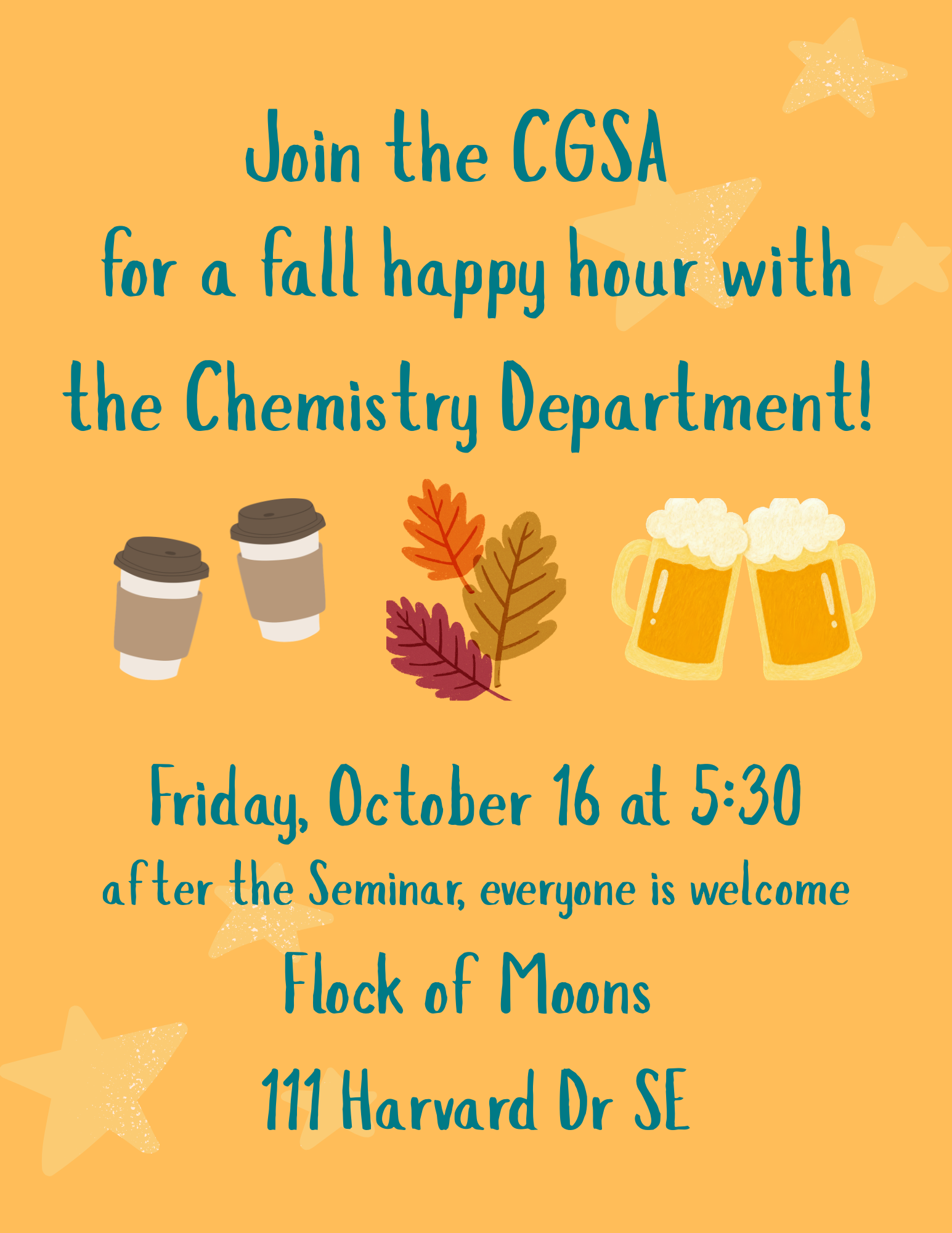 UNM CCB and CGSA Fall Happy Hour [article image]